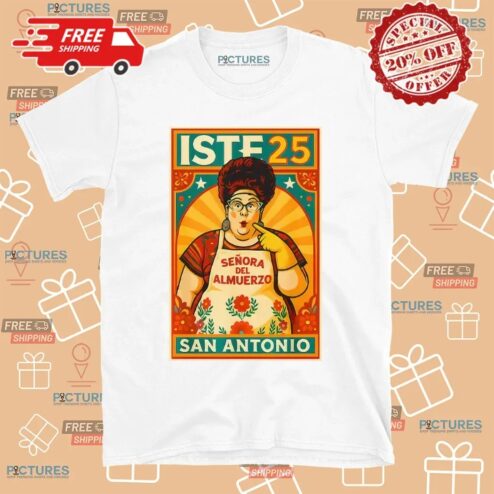 Señora Del Almuerzo San Antonio Edition Poster T Shirt