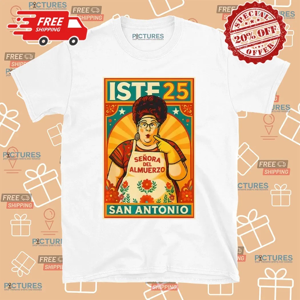 Señora Del Almuerzo San Antonio Edition Poster T Shirt
