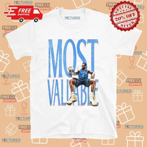Shai Gilgeous-Alexander SGA Most Valuable OKC The 2025 NBA Finals MVP T Shirt
