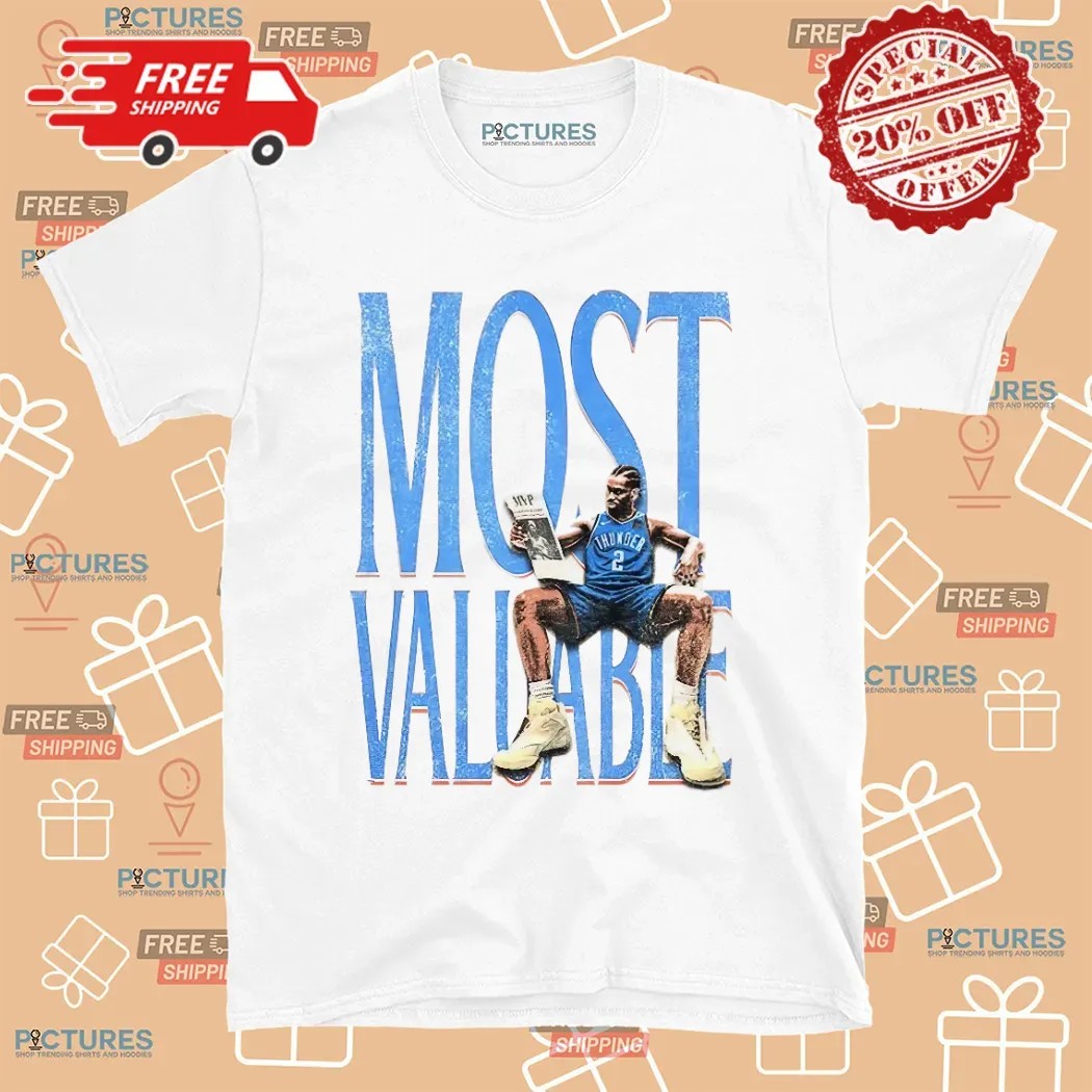 Shai Gilgeous-Alexander SGA Most Valuable OKC The 2025 NBA Finals MVP T Shirt