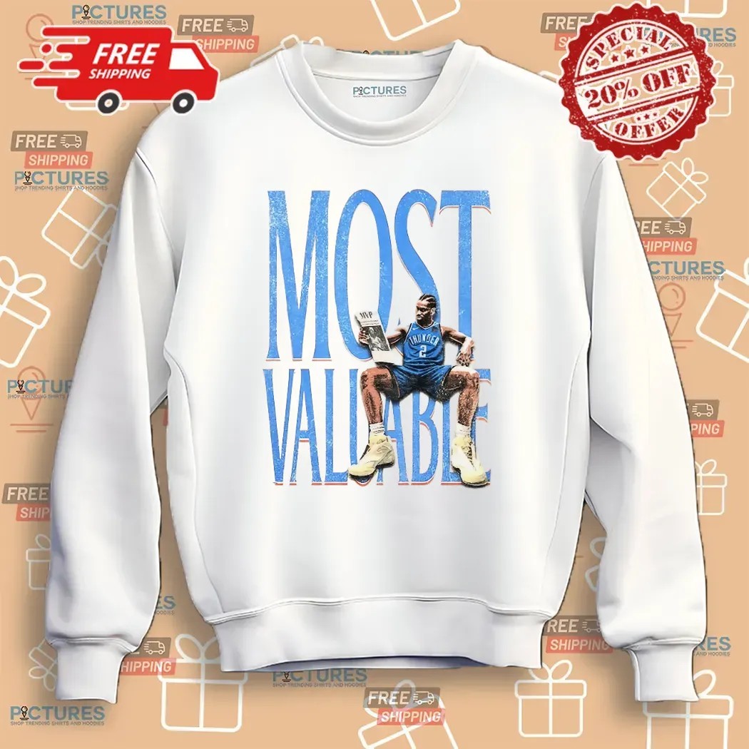 Shai Gilgeous-Alexander SGA Most Valuable OKC The 2025 NBA Finals MVP T Shirt