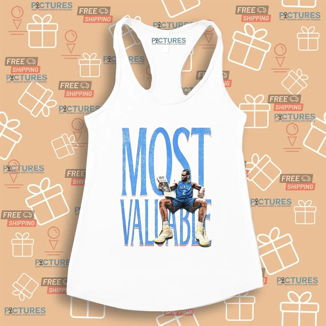 Shai Gilgeous-Alexander SGA Most Valuable OKC The 2025 NBA Finals MVP T Shirt
