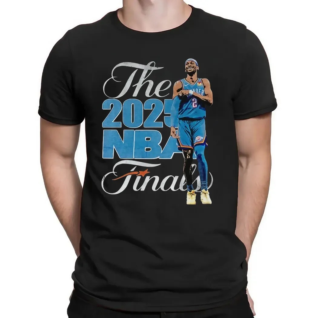 Shai Gilgeous-Alexander SGA OKC The 2025 NBA Finals MVP T Shirt