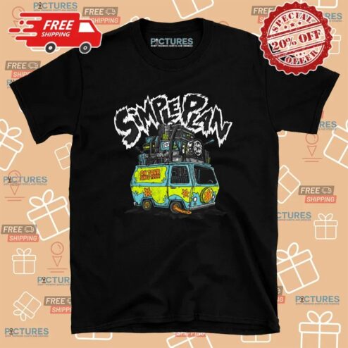 Simple Plan Band In Van Tour T Shirt