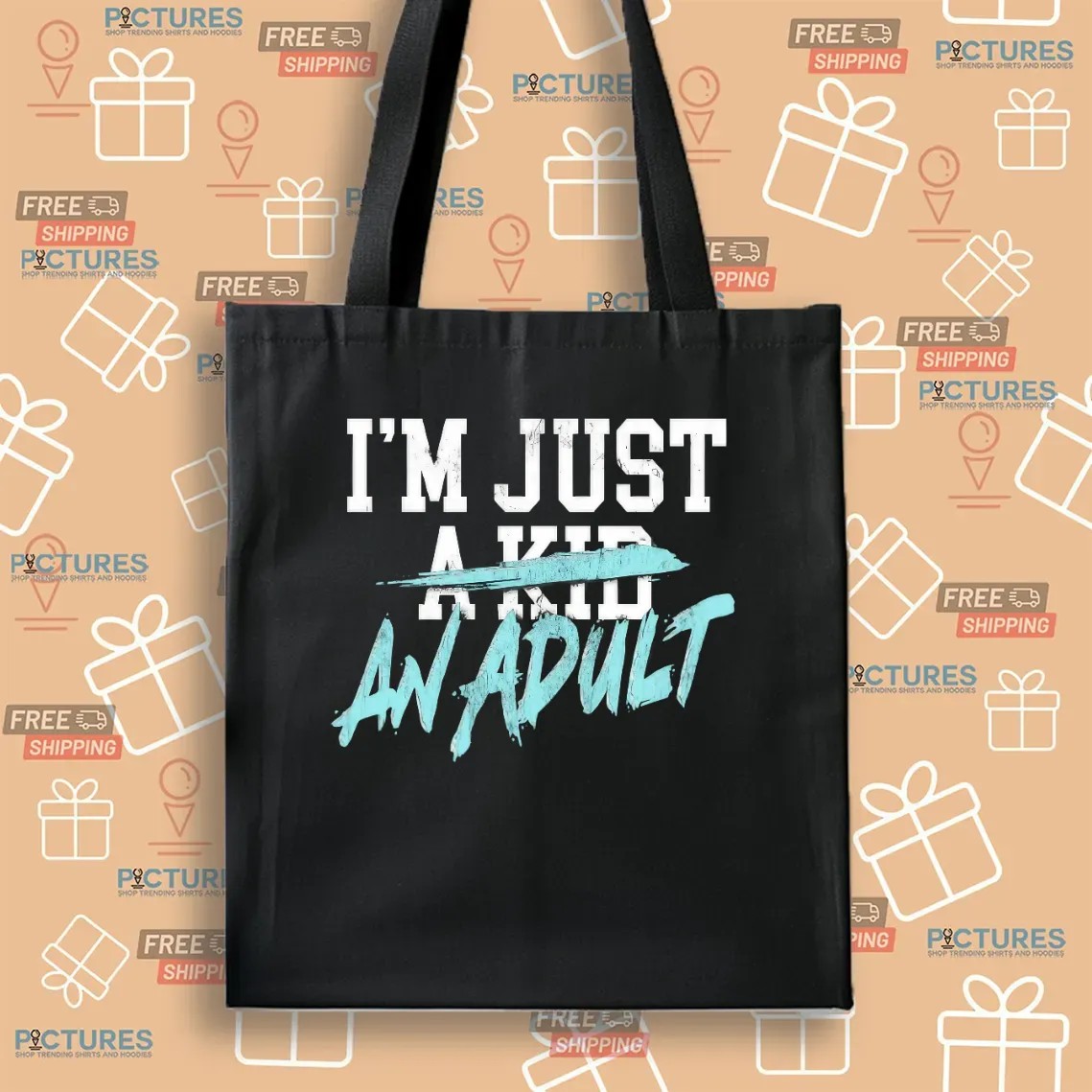 Simple Plan I'm Just An Adult NotA Kid And Life Is A Nightmare T Shirt