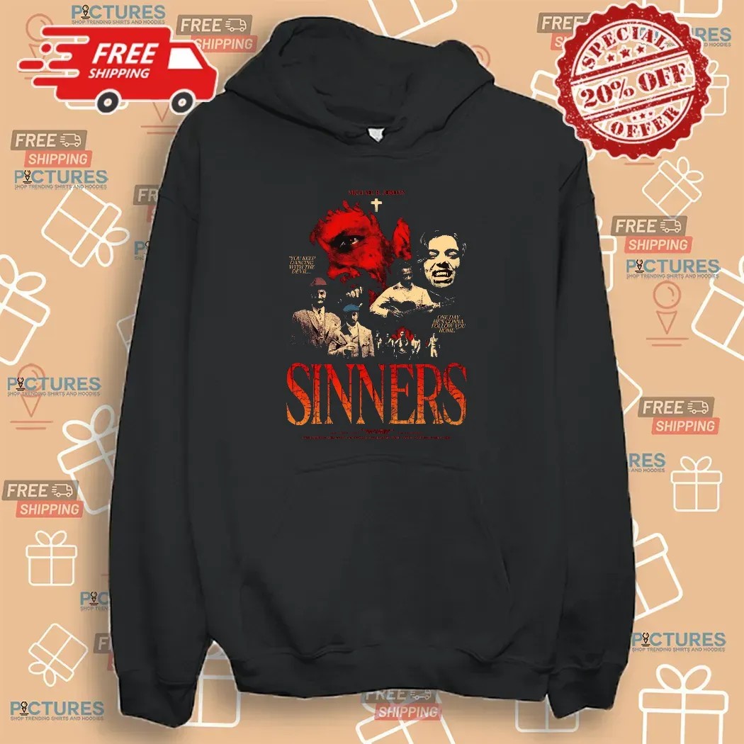 Sinner Michael B Jordan You Keep Dancing With The Devil One Day He's Gonna Follow You Home T Horror Movie T Shirt