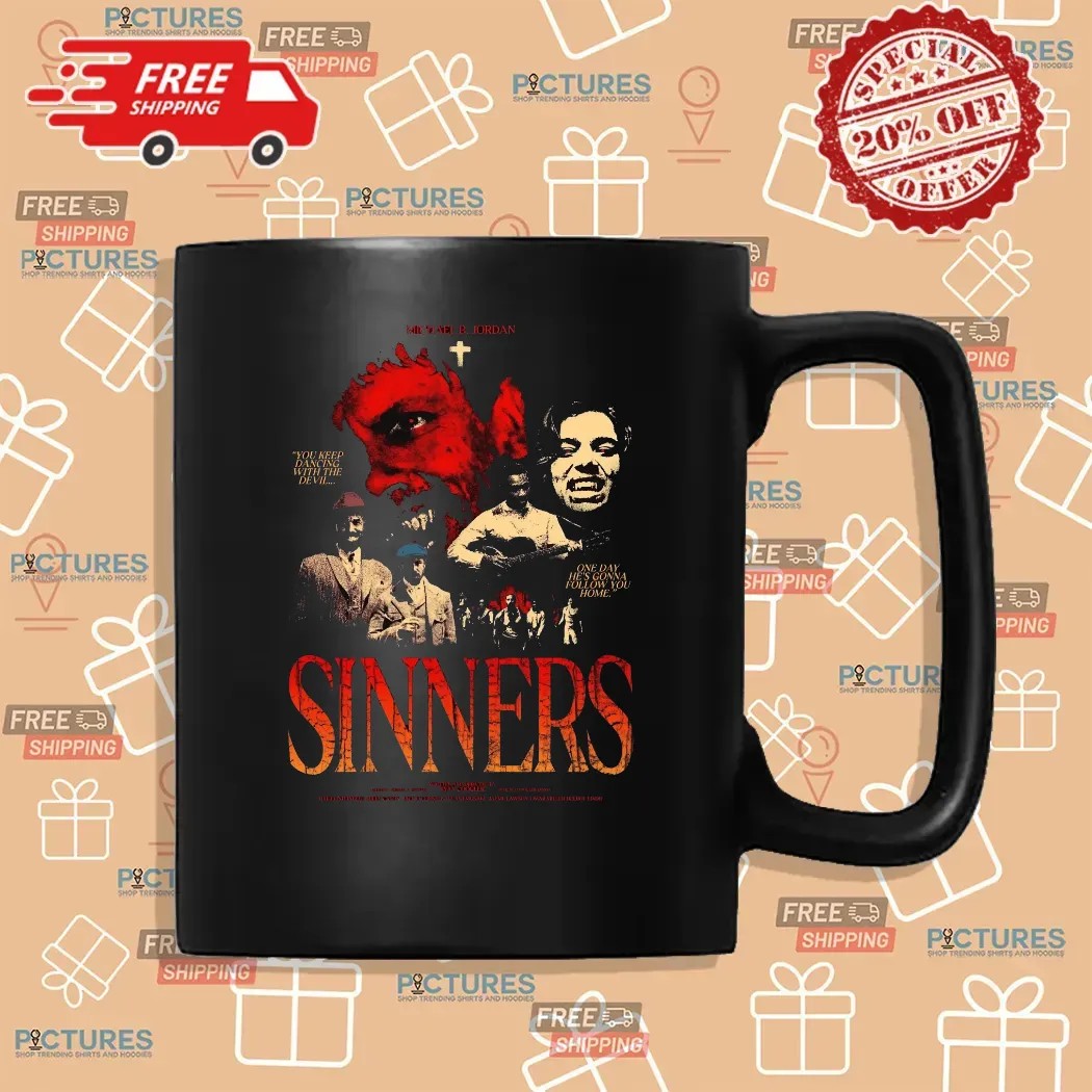 Sinner Michael B Jordan You Keep Dancing With The Devil One Day He's Gonna Follow You Home T Horror Movie T Shirt