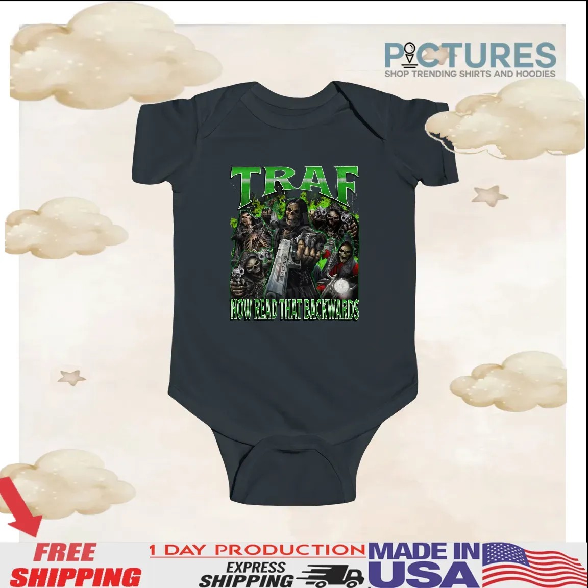 Skeleton Traf Now Read That Backwards Fart Meme Bootleg T Shirt