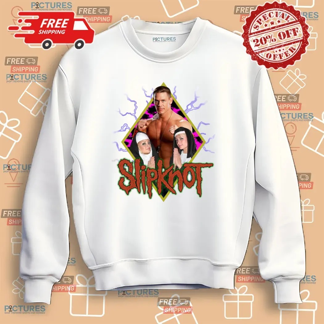 Slipknot John Cena Paris Hilton And Nicole Richie Nuns Our Pleasure Are Shallow T Shirt