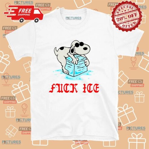 Snoopy The Peanuts Fuck Ice Immigrant Rights T Shirt