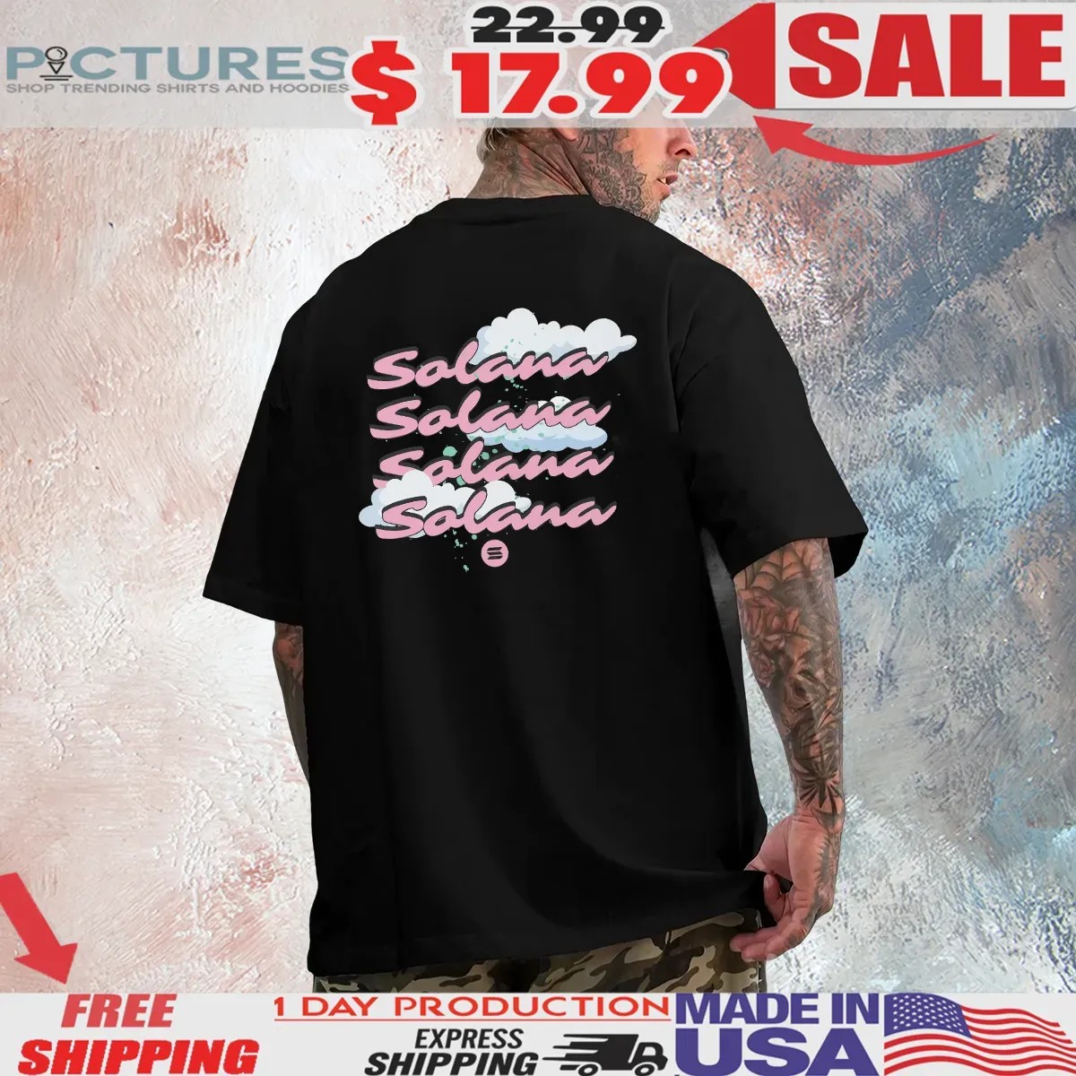 Solana In The 90s T Shirt