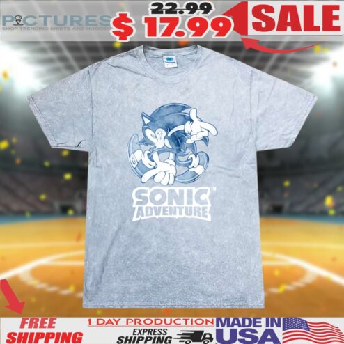 Sonic Adventure Tie Dye T Shirt