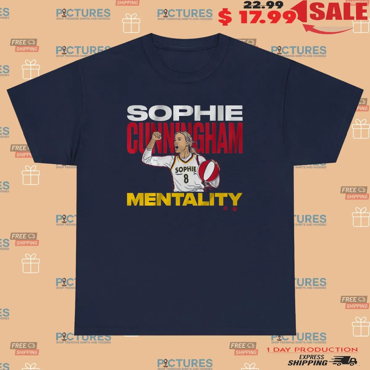 Sophie Cunningham Indiana Fever Mentality T Shirt