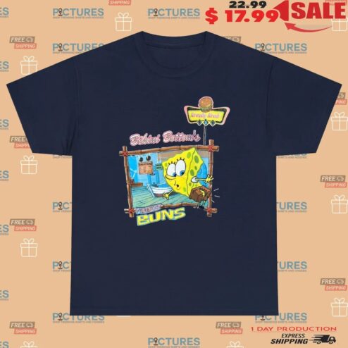 Spongebob Squarepants Bikini Bottom's Firmest Buns T Shirt