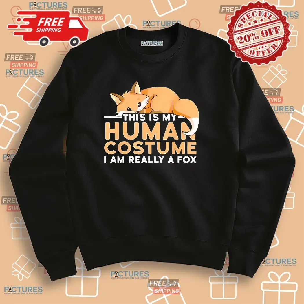 Squirrel This Is My Human Costume I Am Really A Fox T Shirt Squirrel This Is My Human Costume I Am Really A Fox T Shirt