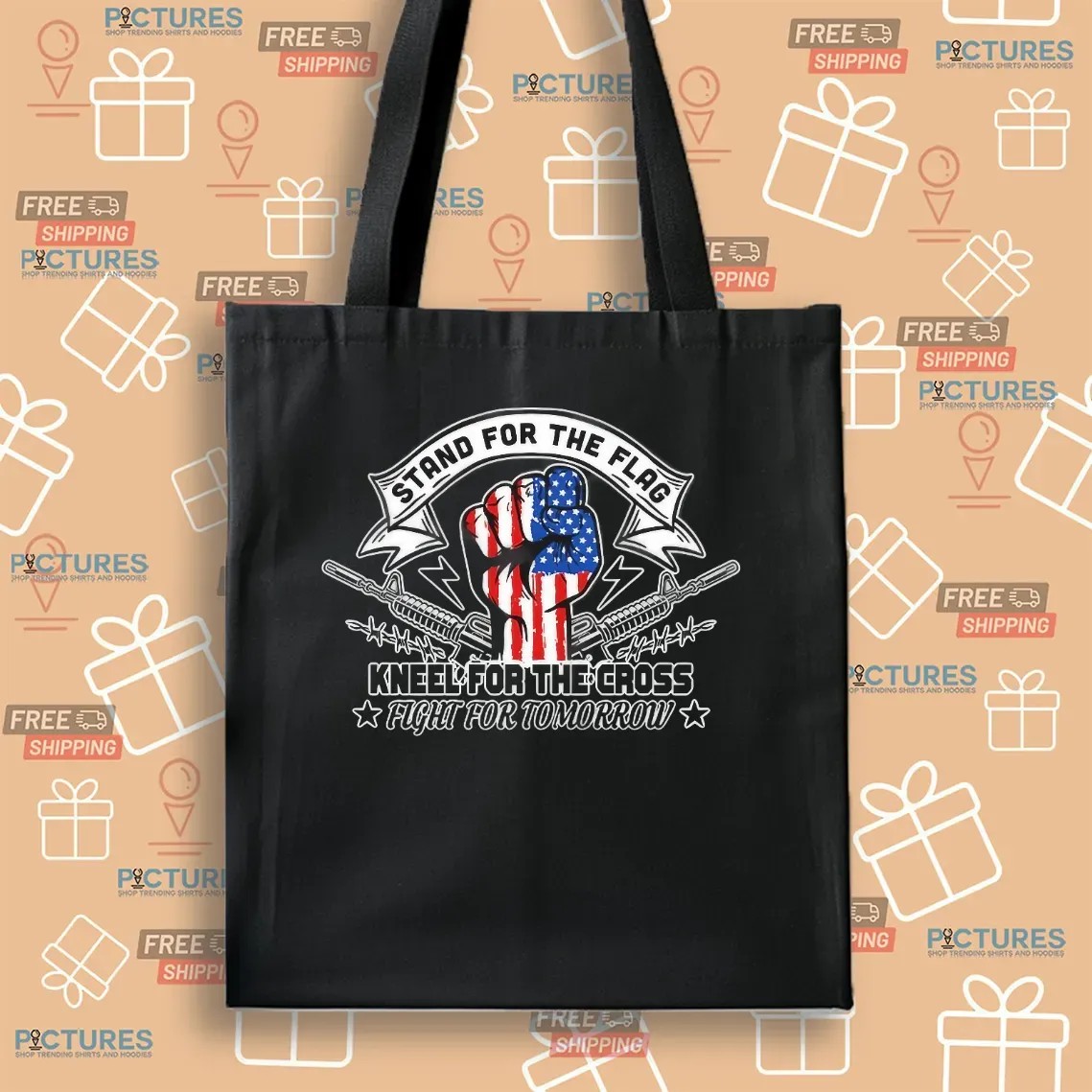 Stand For The Flag Kneel For The Cross Fight For Tomorrow 4th Of July T Shirt