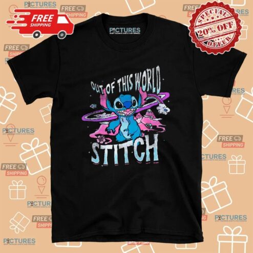 Stitch Out Of This World Space Adventure T Shirt