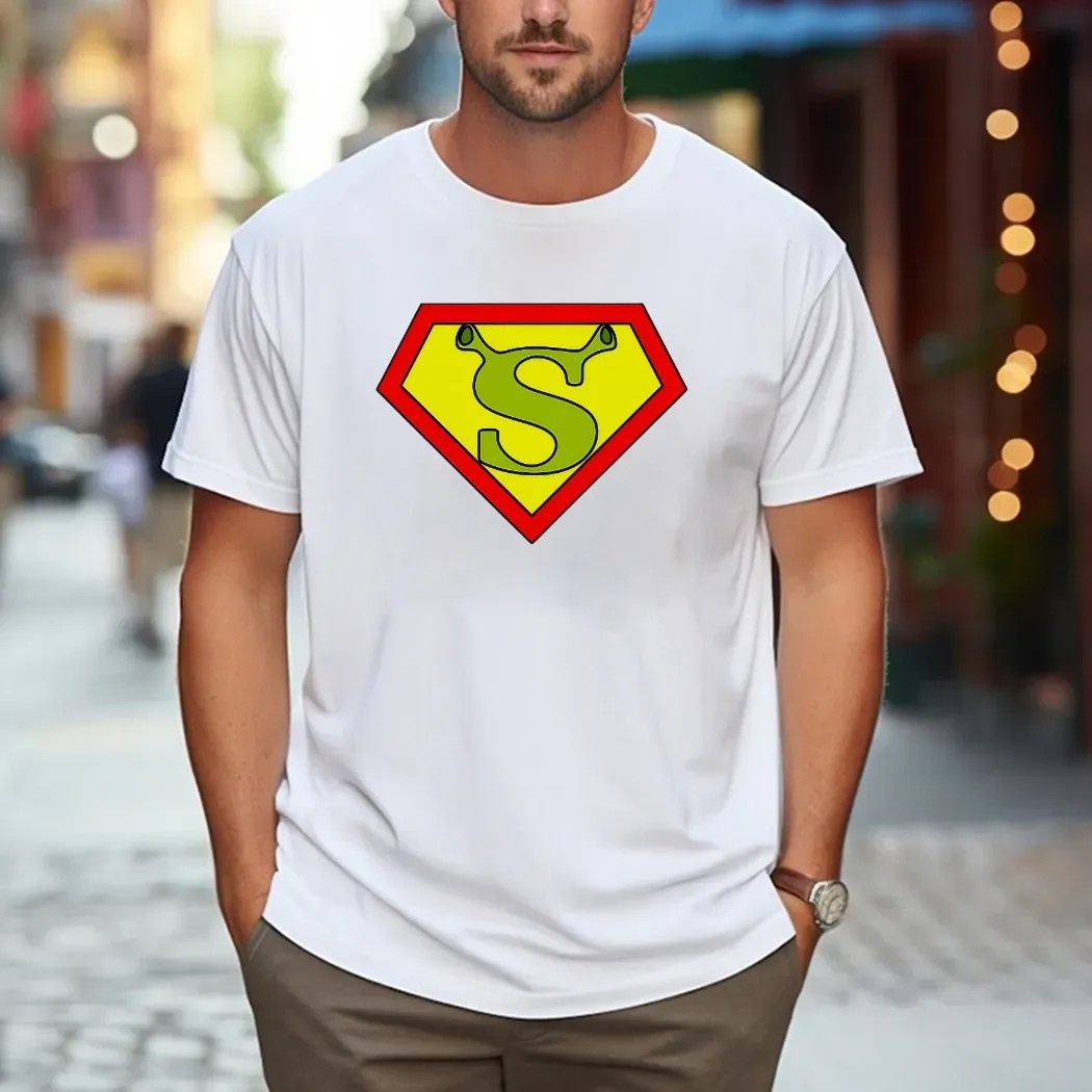 Super Shrek Logo T Shirt Super Shrek Logo T Shirt