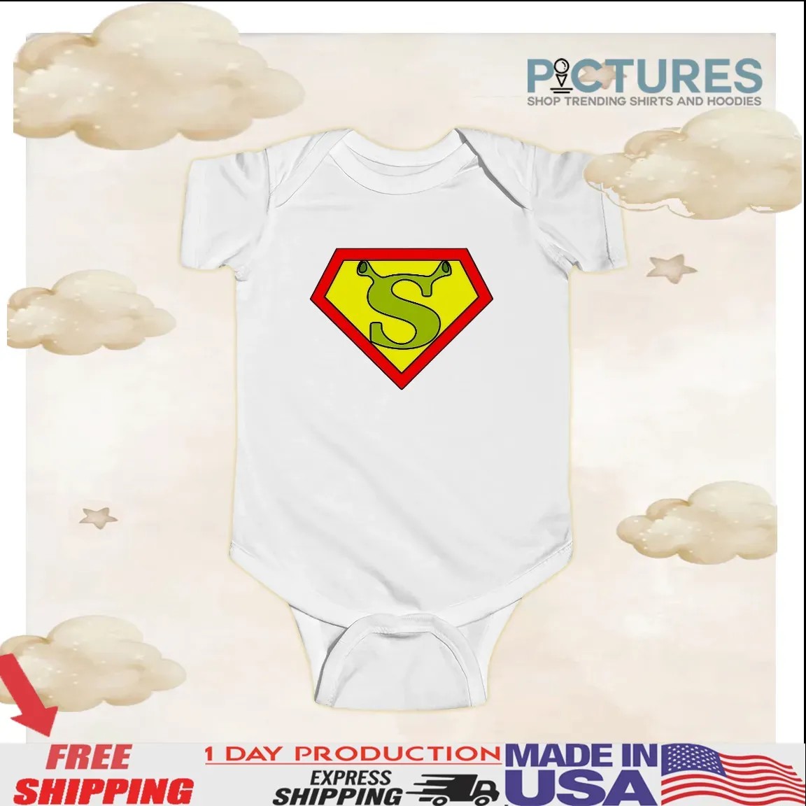 Super Shrek Logo T Shirt Super Shrek Logo T Shirt