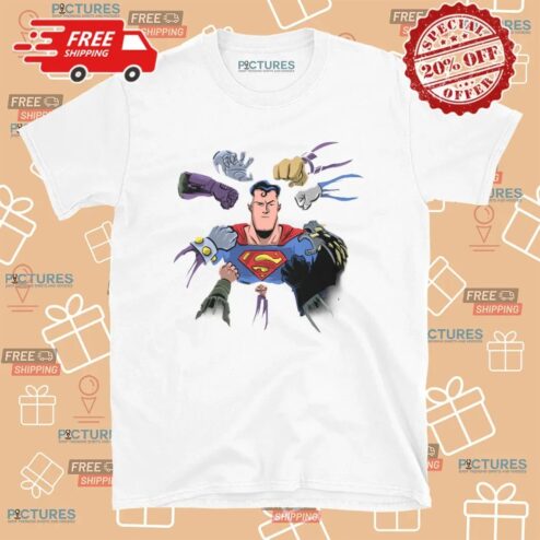 Super Surrounded Superman T Shirt