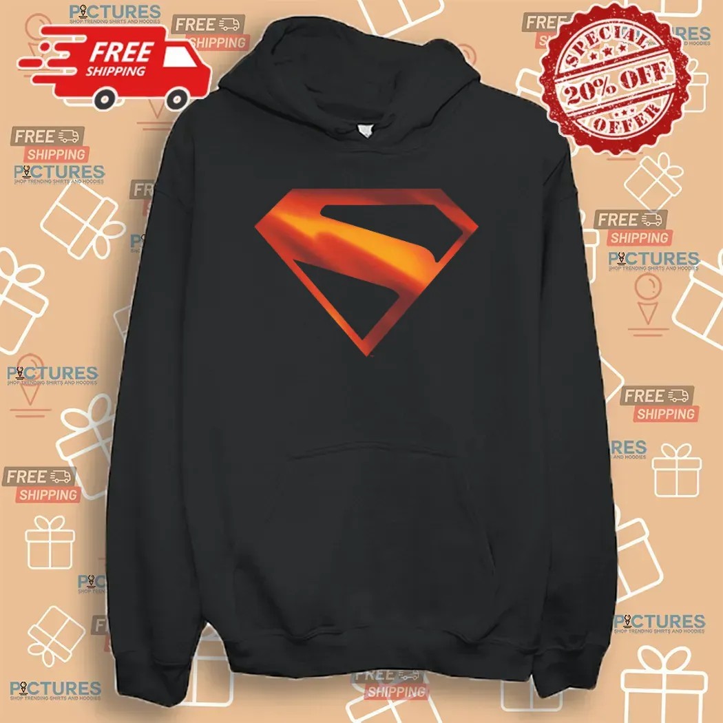 Superman 2025 Movie Stylized S-shield T Shirt Superman 2025 Movie Stylized S-shield T Shirt