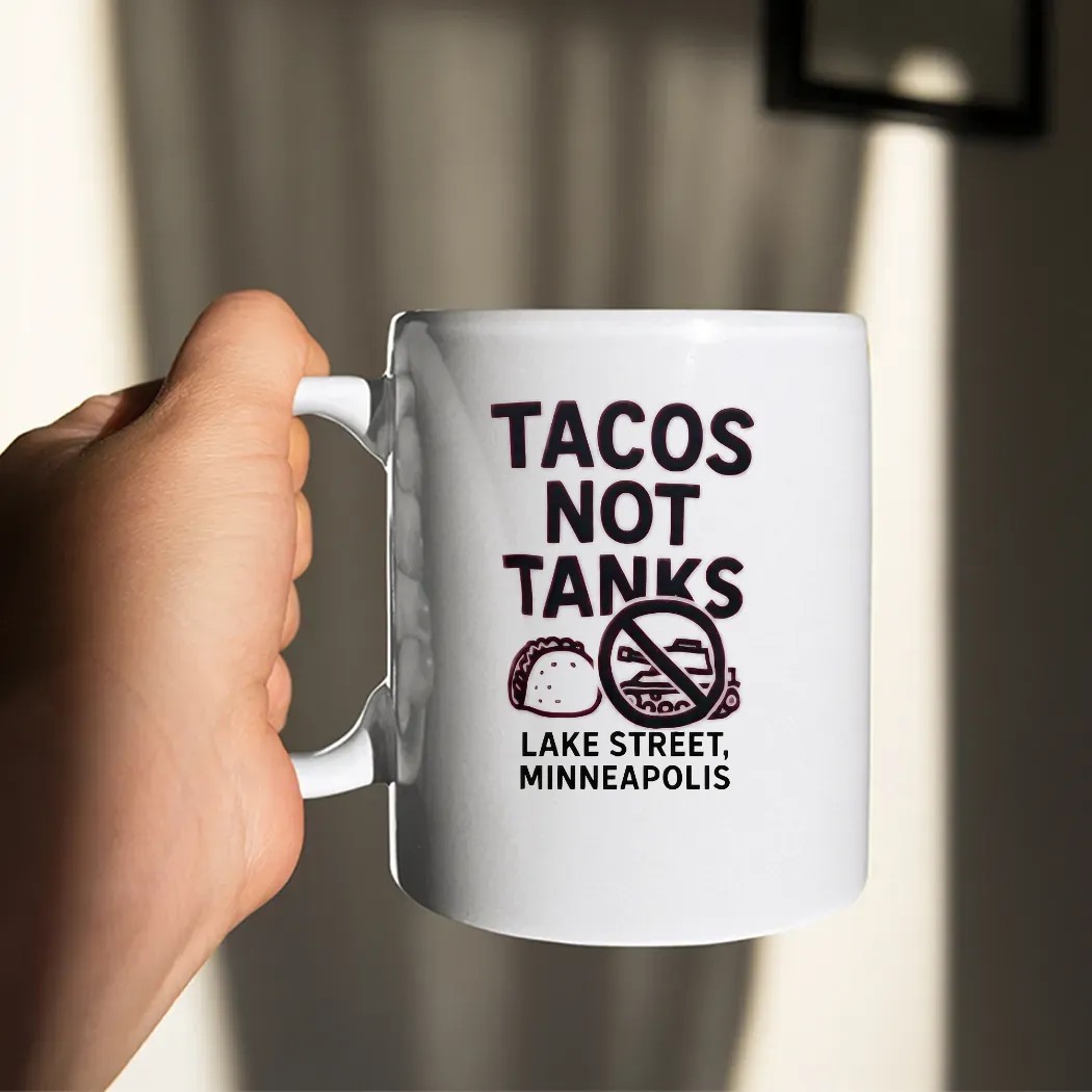 Tacos Not Tanks Lake Street Minneapolis Protest T Shirt Tacos Not Tanks Lake Street Minneapolis Protest T Shirt