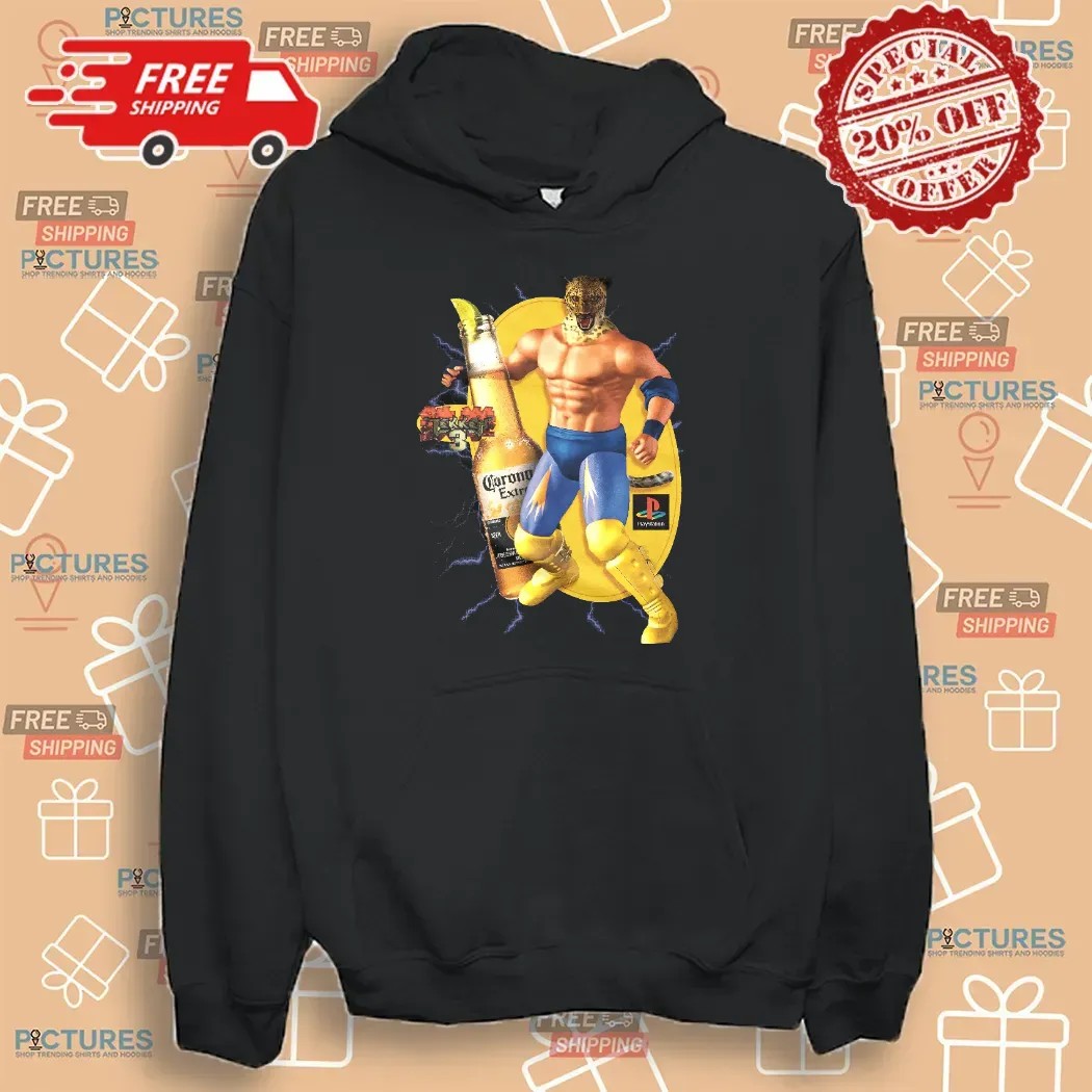 Tekken 3 King Corona Extra Beer Mashup T Shirt