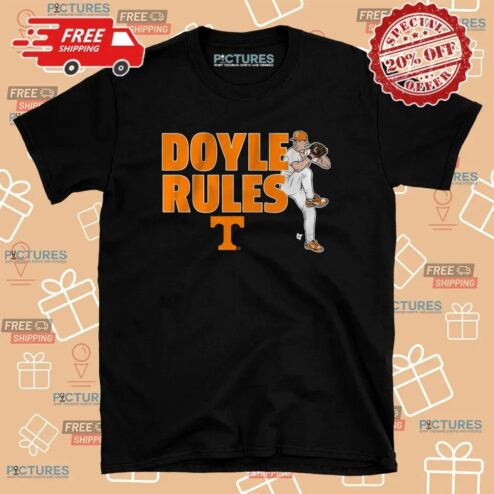Tennessee Volunteers Baseball Liam Doyle Rules T Shirt