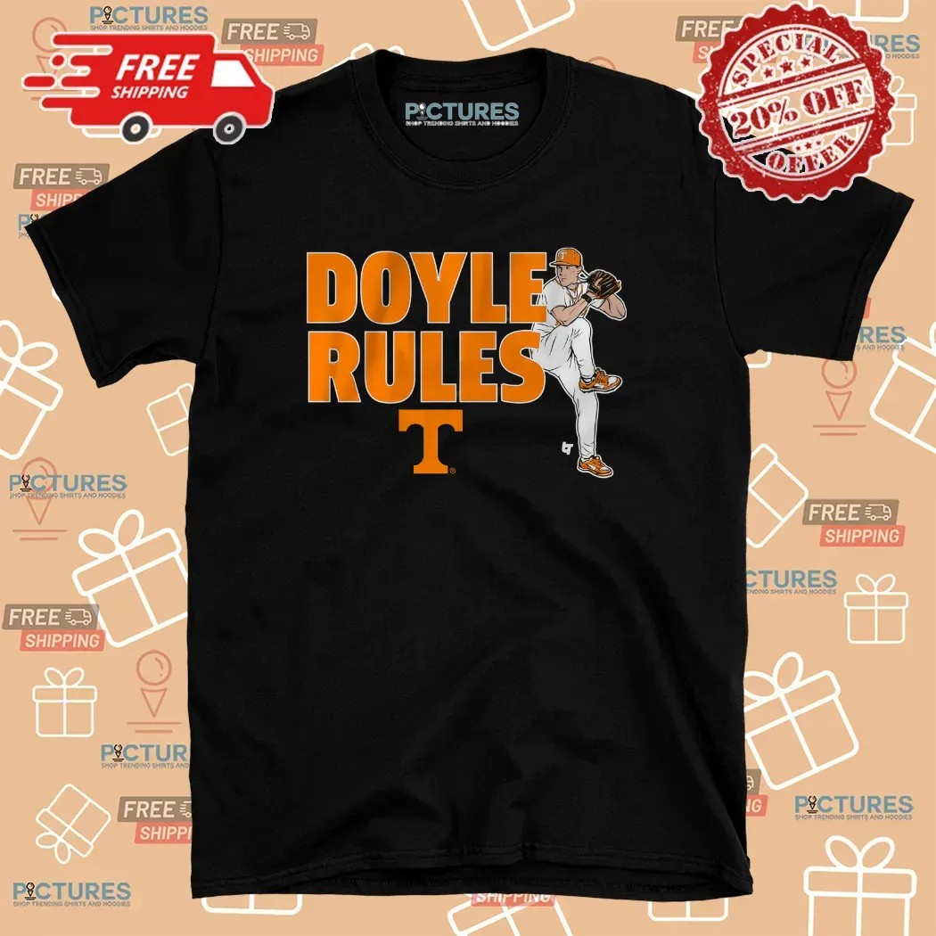Tennessee Volunteers Baseball Liam Doyle Rules T Shirt