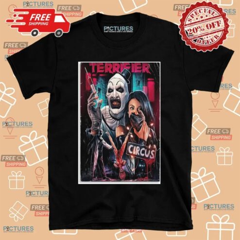 Terrifier Circus Movie Poster Aesthetic Posters T Shirt