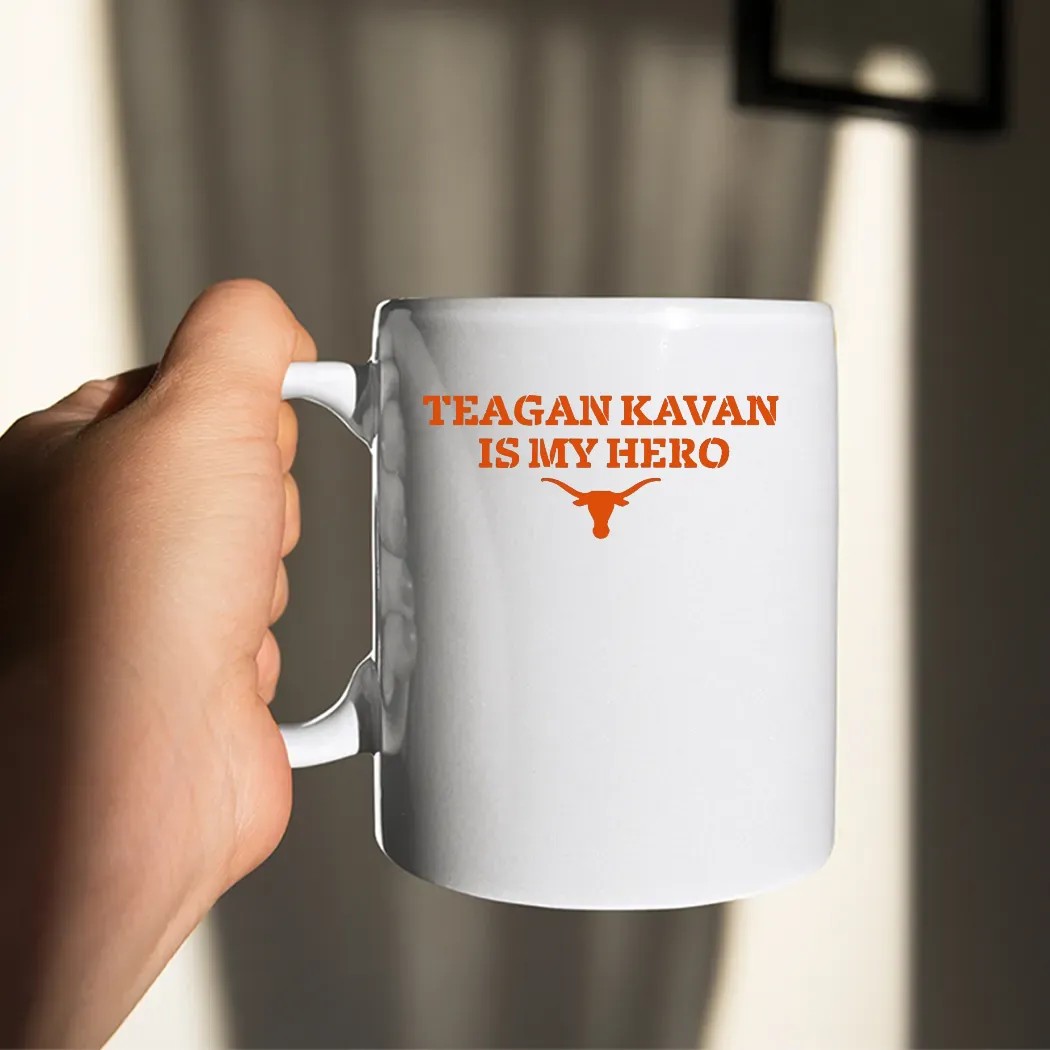 Texas Softball Teagan Kavan is My Hero T Shirt Texas Softball Teagan Kavan is My Hero T Shirt