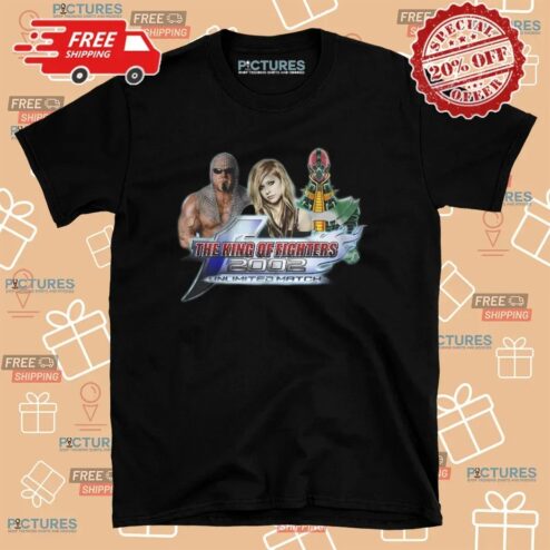 The King of Fighters 2002 Unlimited Match Scott Steiner Avril Lavigne Jinzo T Shirt