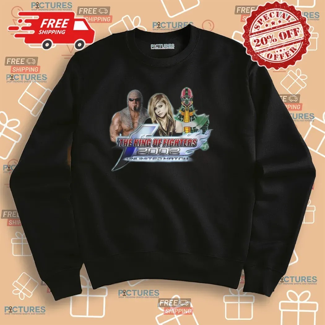 The King of Fighters 2002 Unlimited Match Scott Steiner Avril Lavigne Jinzo T Shirt