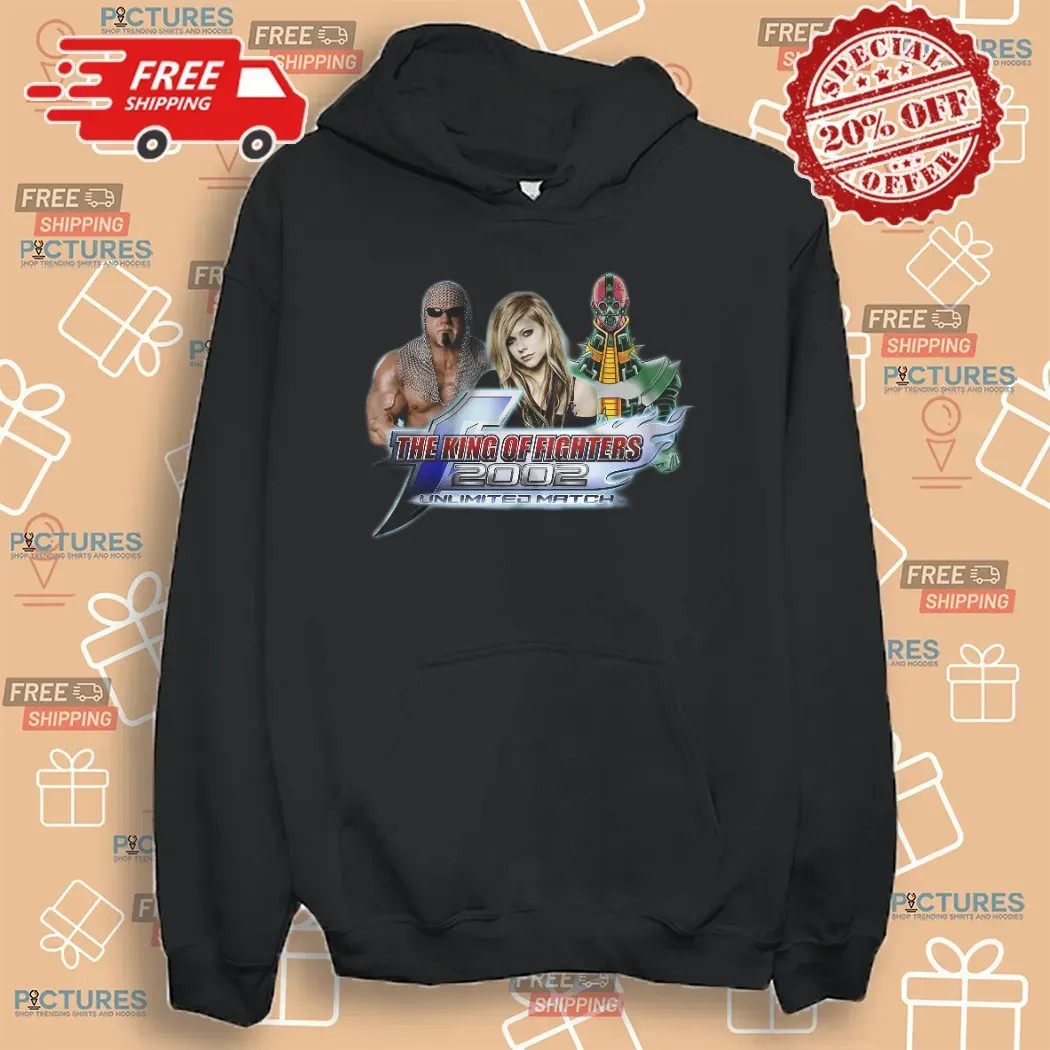 The King of Fighters 2002 Unlimited Match Scott Steiner Avril Lavigne Jinzo T Shirt