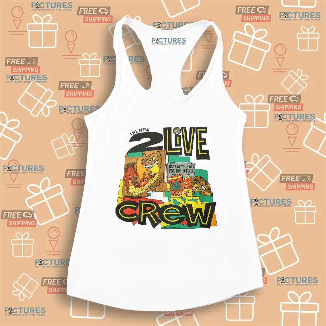 The New 2 Live Crew Back At Your Ass For The 9' Four T Shirt