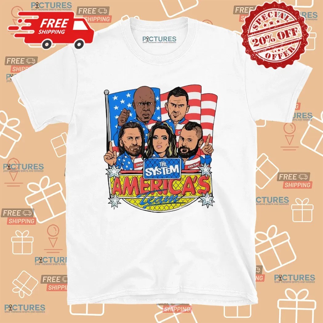 The System America’s Team Carituries T Shirt