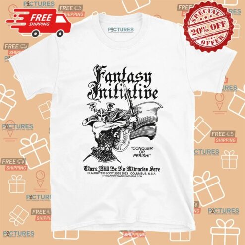 There Will Be No Miracles Here Conquer or Perish Viking Warrior T Shirt