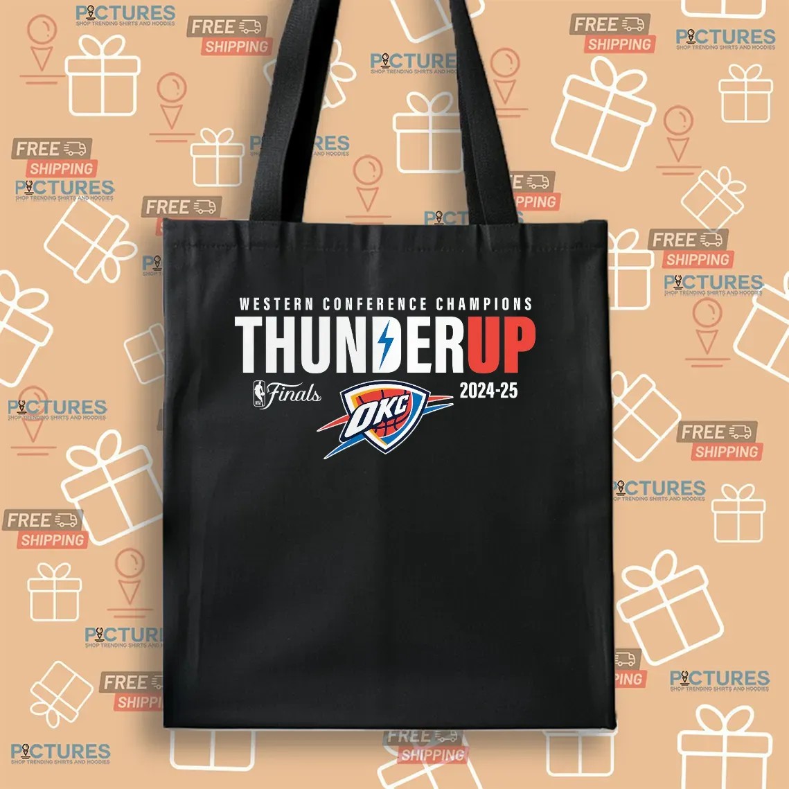 Thunder Up Western Conference Champions NBA Finals 2025 T Shirt Thunder Up Western Conference Champions NBA Finals 2025 T Shirt