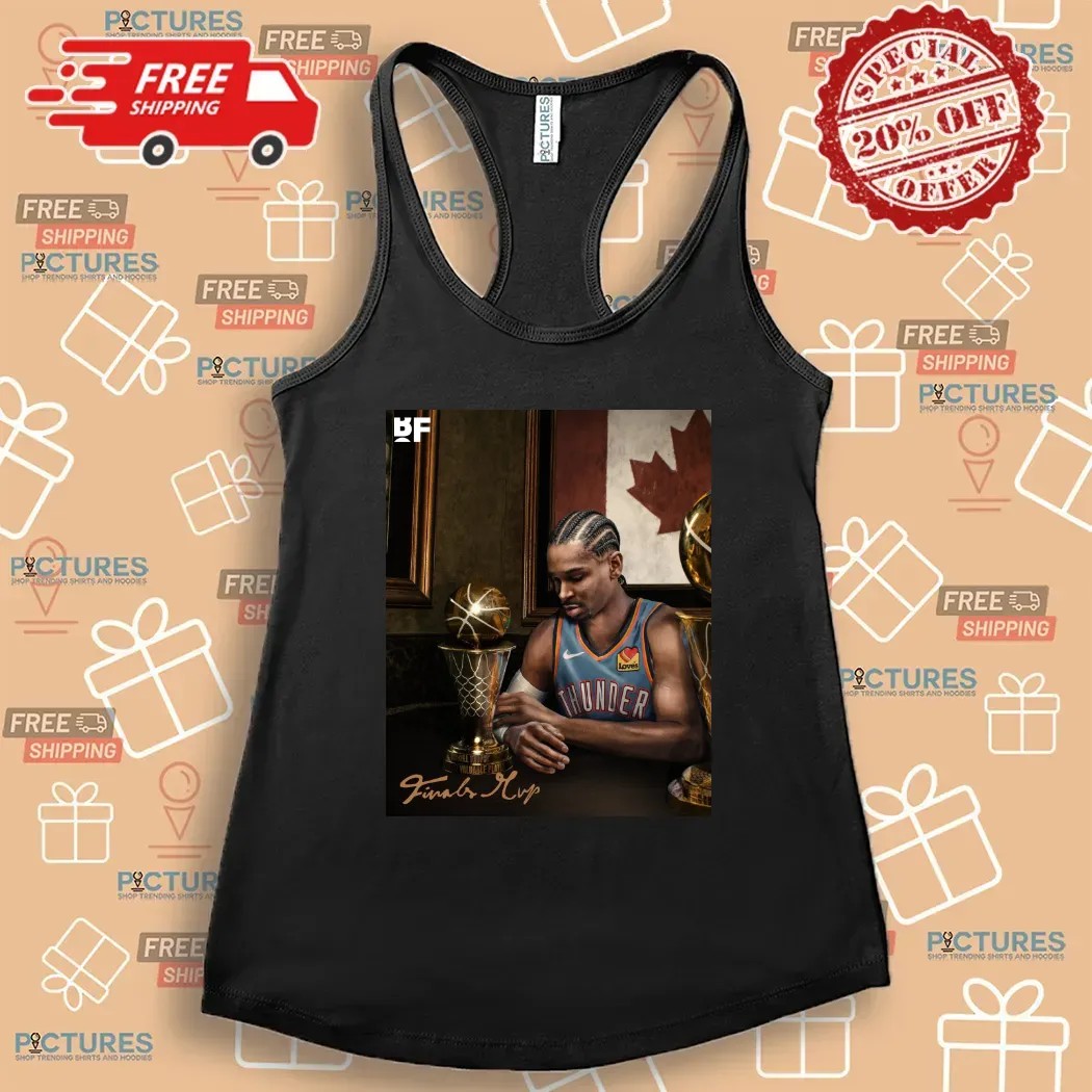 Thunder's Shai Gilgeous-Alexander is the 2025 NBA Finals MVP Photo T Shirt