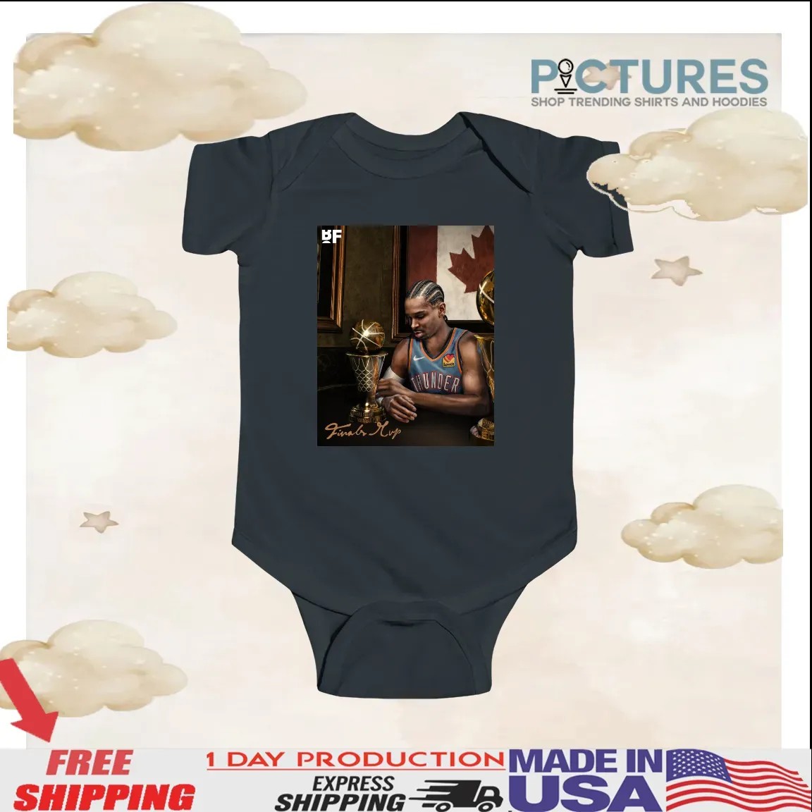 Thunder's Shai Gilgeous-Alexander is the 2025 NBA Finals MVP Photo T Shirt