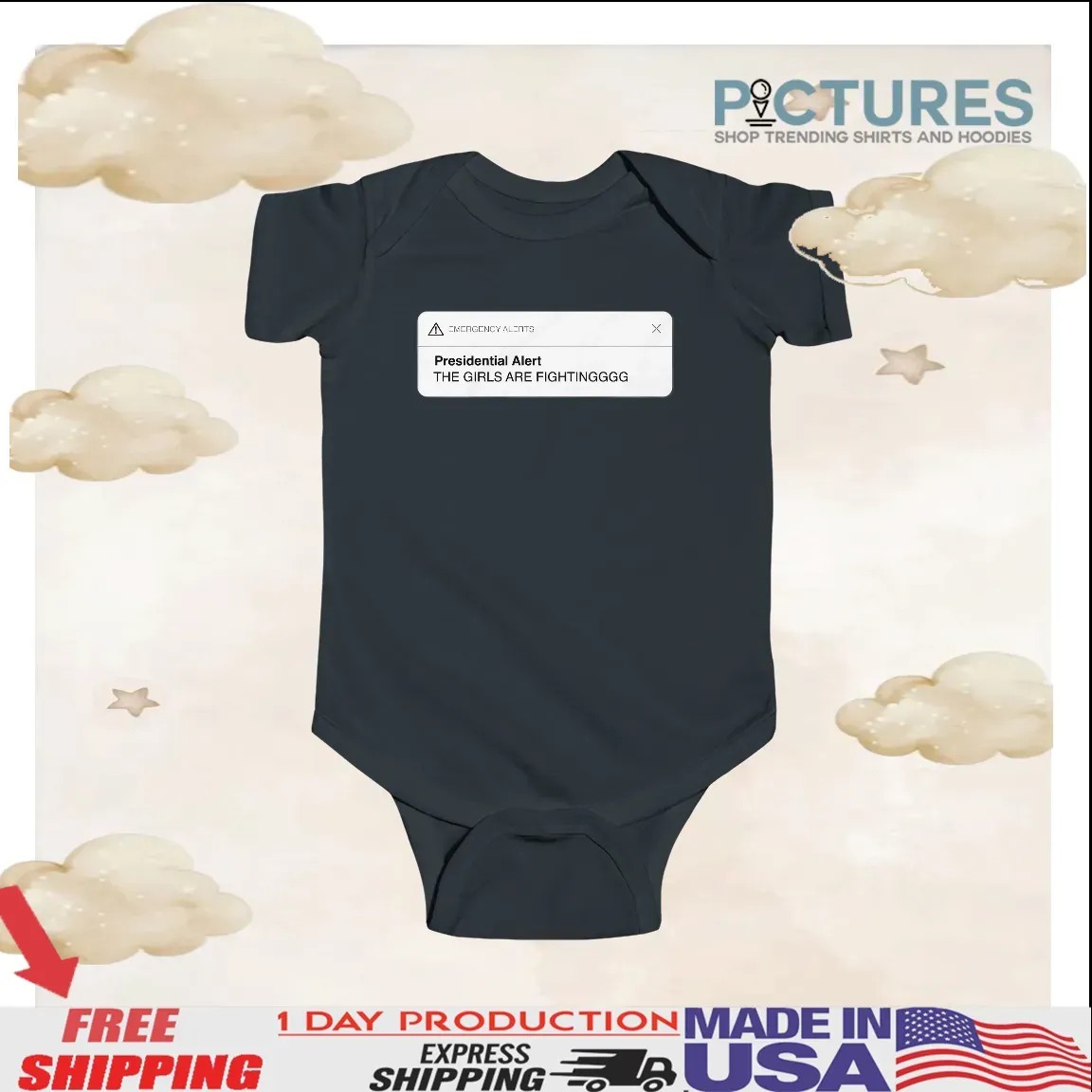 Trump Elon Musk Presidential Alert The Girls Are Fighting T Shirt