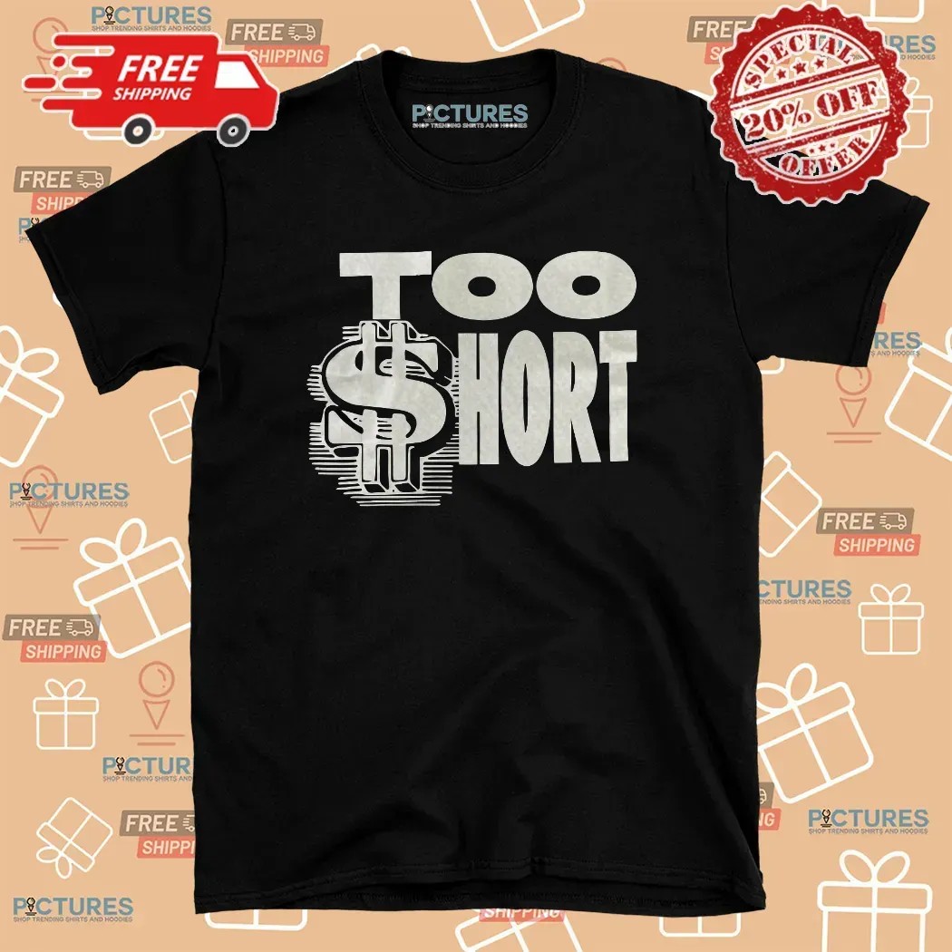 Tupac Too Short Metallic Shiny Ink T Shirt