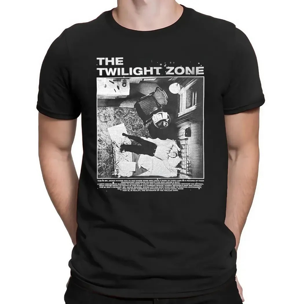 Twilight Zone Nervous Man in a Four Dollar Room T Shirt