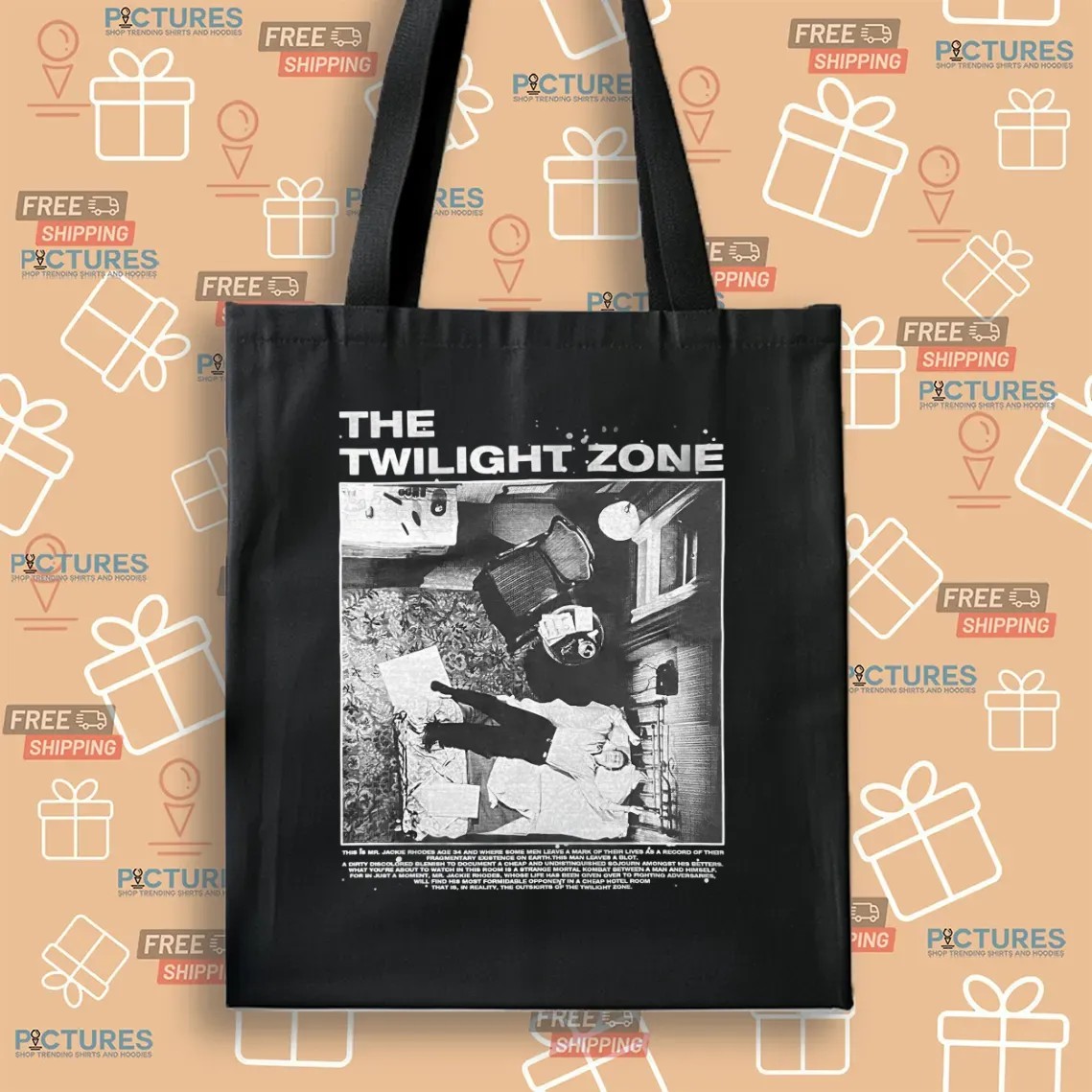 Twilight Zone Nervous Man in a Four Dollar Room T Shirt