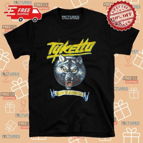 Tyketto Made In America 1995 Hard Rock Glam Metal Band European Tour T Shirt