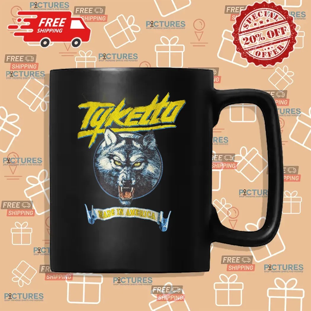 Tyketto Made In America 1995 Hard Rock Glam Metal Band European Tour T Shirt Tyketto Made In America 1995 Hard Rock Glam Metal Band European Tour T Shirt