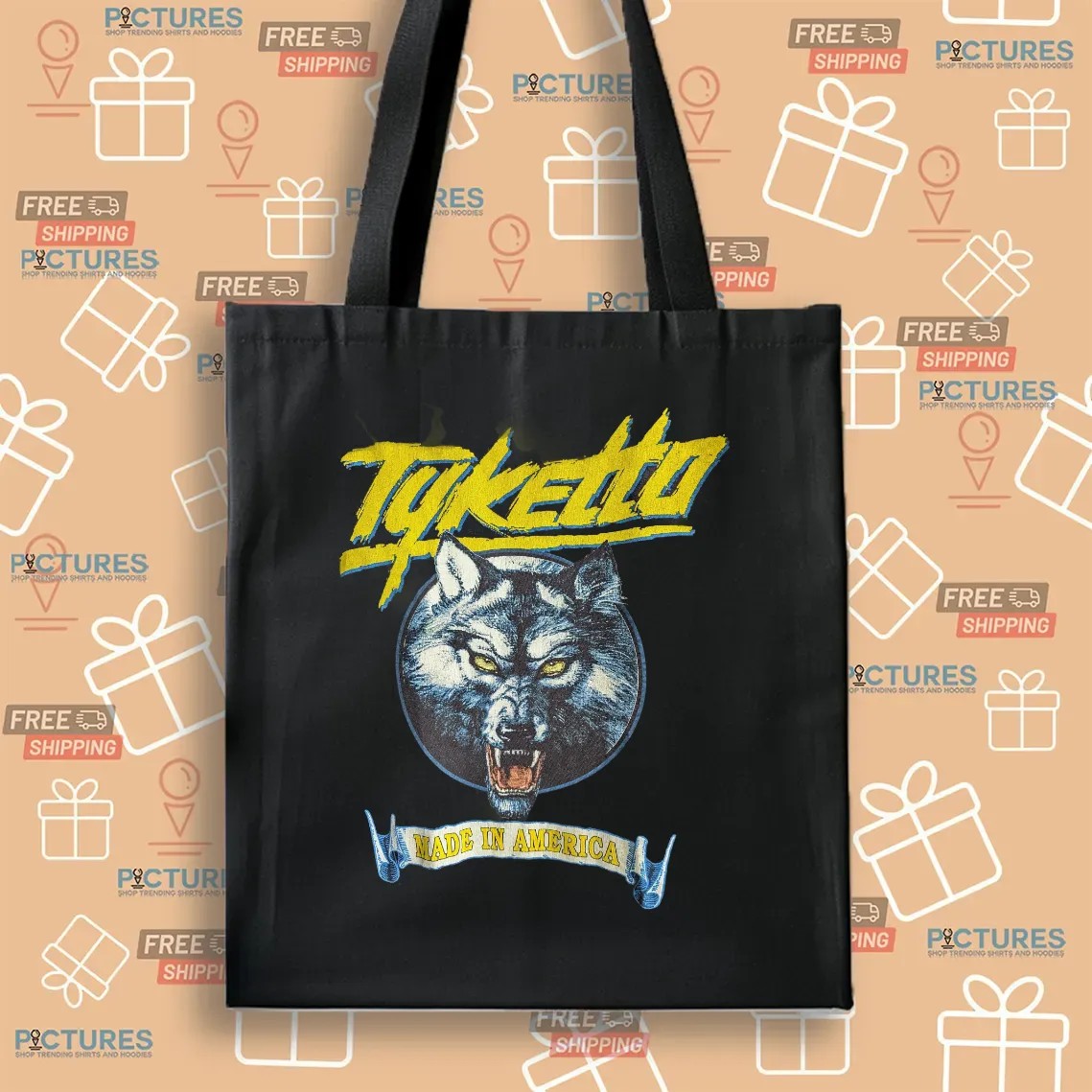 Tyketto Made In America 1995 Hard Rock Glam Metal Band European Tour T Shirt Tyketto Made In America 1995 Hard Rock Glam Metal Band European Tour T Shirt