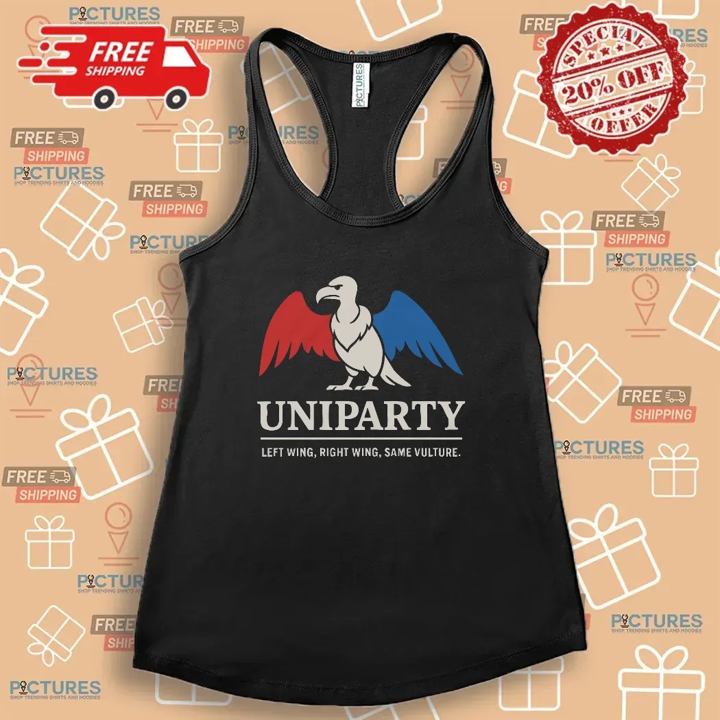 Uniparty Political Satire Left Wing Right Wing Same Vulture T Shirt Uniparty Political Satire Left Wing Right Wing Same Vulture T Shirt