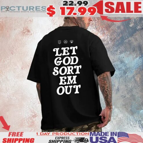 Verdy Clipse Let God Sort Em Out Text T Shirt