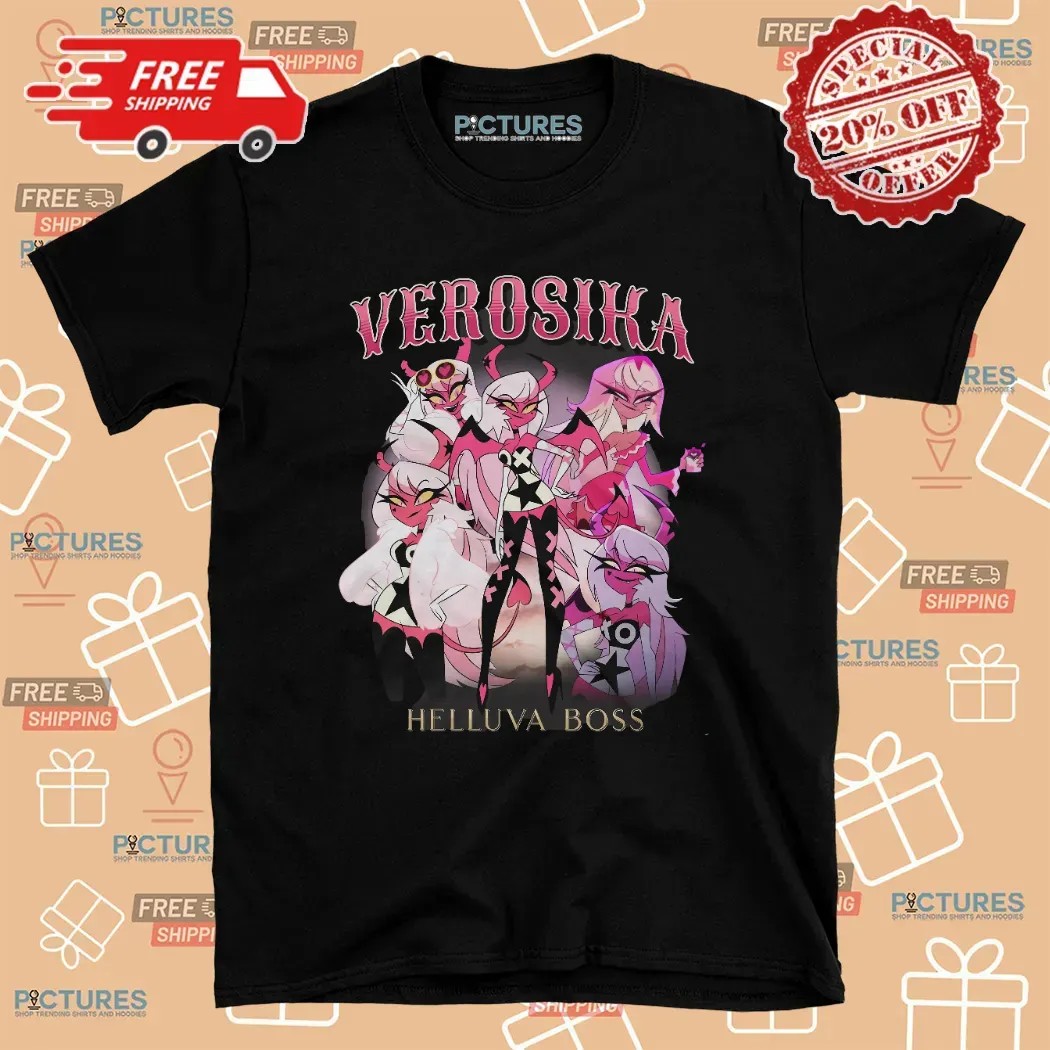 Verosika Helluva Boss Vintage Bootleg T Shirt Verosika Helluva Boss Vintage Bootleg T Shirt